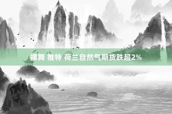 裸舞 推特 荷兰自然气期货跌超2%